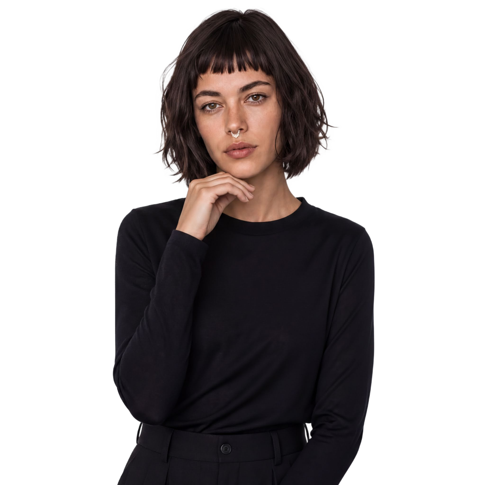 Baguette Arc Clicker · Yellow Gold · Septum FH 1/2 BG Remove