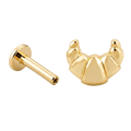 Croissant Flatback · Yellow Gold · Hero 3/3 BG Remove [mj-base:001-0006] [mj-variant:001] [mj-role:variant_main] [mj-rank:0]