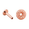 Donut Flatback · Rose Gold · Hero 3/3 BG Remove [mj-base:001-0007] [mj-variant:002] [mj-role:variant_main] [mj-rank:0]