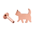 Cat Flatback · Rose Gold · Hero 3/3 BG Remove [mj-base:001-0008] [mj-variant:002] [mj-role:variant_main] [mj-rank:0]
