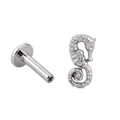 Seahorse Flatback · White Gold · Hero 3/3 BG Remove [mj-base:001-0011] [mj-variant:003] [mj-role:variant_main] [mj-rank:0]