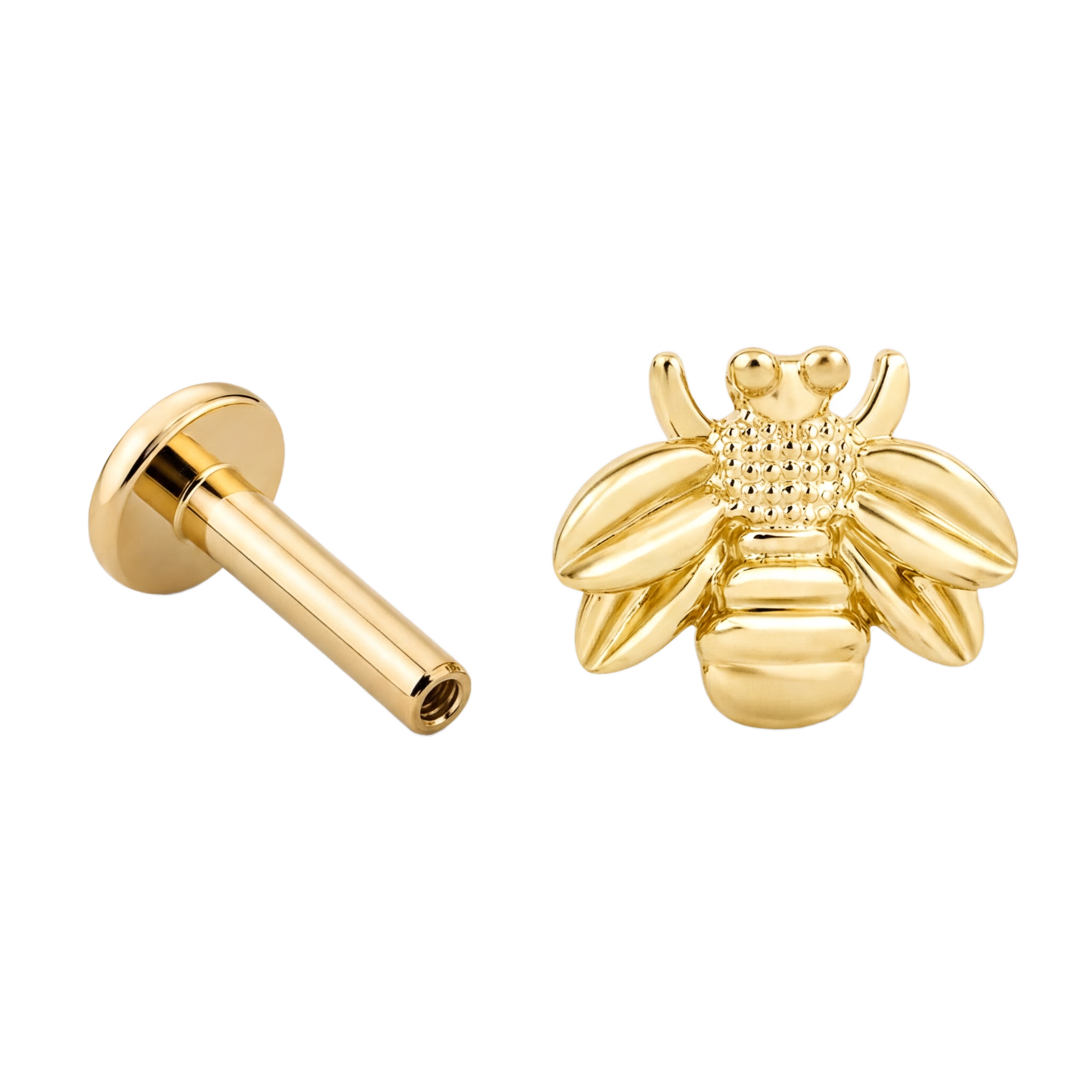Bee Flatback · Yellow Gold · Hero 3/3 BG Remove