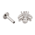 Bee Flatback · White Gold · Hero 3/3 BG Remove [mj-base:001-0013] [mj-variant:003] [mj-role:variant_main] [mj-rank:0]