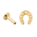 Horseshoe Flatback · Yellow Gold · Hero 3/3 BG Remove [mj-base:001-0017] [mj-variant:001] [mj-role:variant_main] [mj-rank:0]