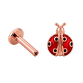 Ladybug Flatback · Rose Gold · Hero 3/3 BG Remove [mj-base:001-0014] [mj-variant:002] [mj-role:variant_main] [mj-rank:0]