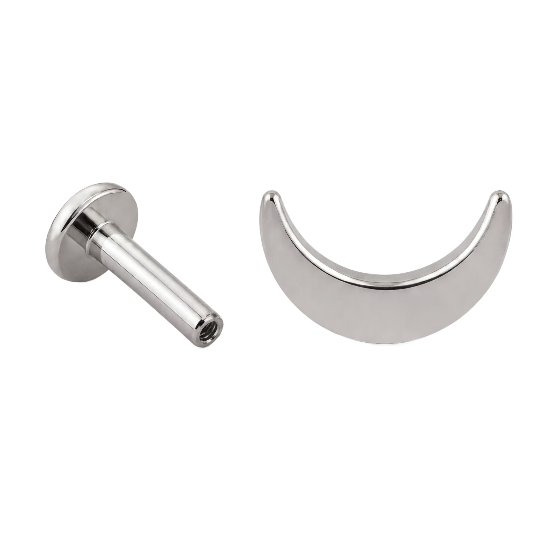 Crescent Flatback · White Gold · Hero 3/3 BG Remove