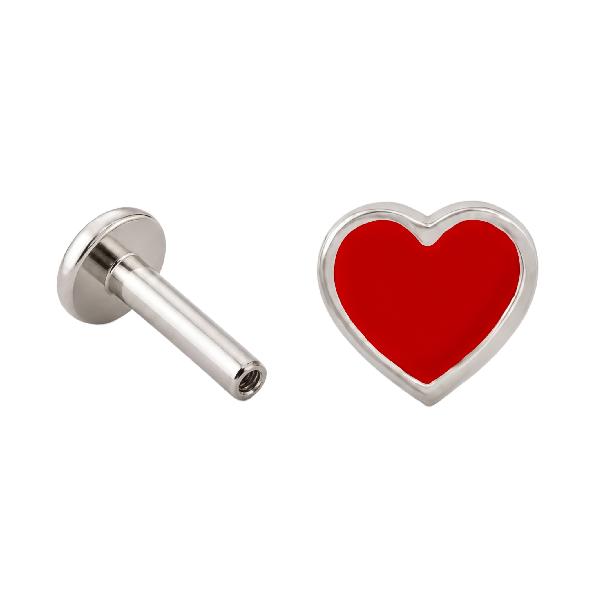 Red Heart Flatback · White Gold · Hero 3/3 BG Remove