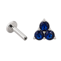 Blue Trio Cluster Flatback · White Gold · Hero 3/3 BG Remove [mj-base:001-0037] [mj-variant:003] [mj-role:variant_main] [mj-rank:0]