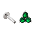 Green Trio Cluster Flatback · White Gold · Hero 3/3 BG Remove [mj-base:001-0038] [mj-variant:003] [mj-role:variant_main] [mj-rank:0]