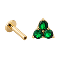 Green Trio Cluster Flatback · Yellow Gold · Hero 3/3 BG Remove [mj-base:001-0038] [mj-variant:001] [mj-role:variant_main] [mj-rank:0]