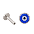 Evil Eye Flatback · White Gold · Hero 3/3 BG Remove [mj-base:001-0052] [mj-variant:003] [mj-role:variant_main] [mj-rank:0]