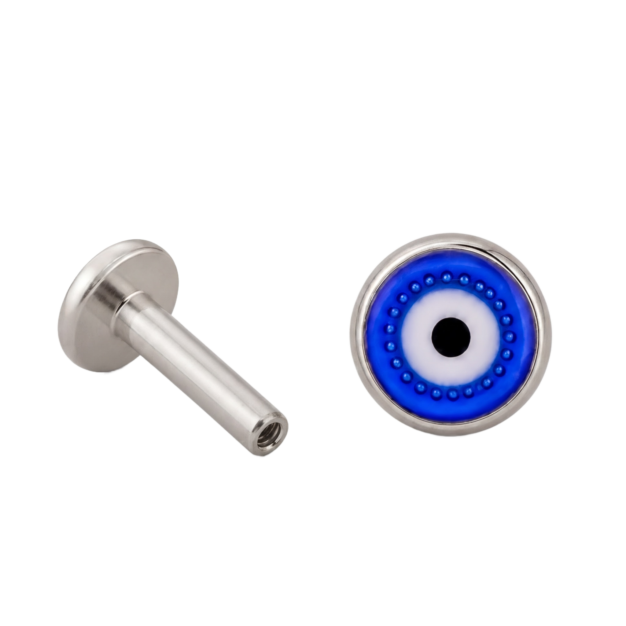 Evil Eye Flatback · White Gold · Hero 3/3 BG Remove