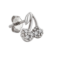 Cherry Trio Studs · White Gold · Hero 3/3 BG Remove [mj-base:005-0015] [mj-variant:003] [mj-role:variant_main] [mj-rank:0]