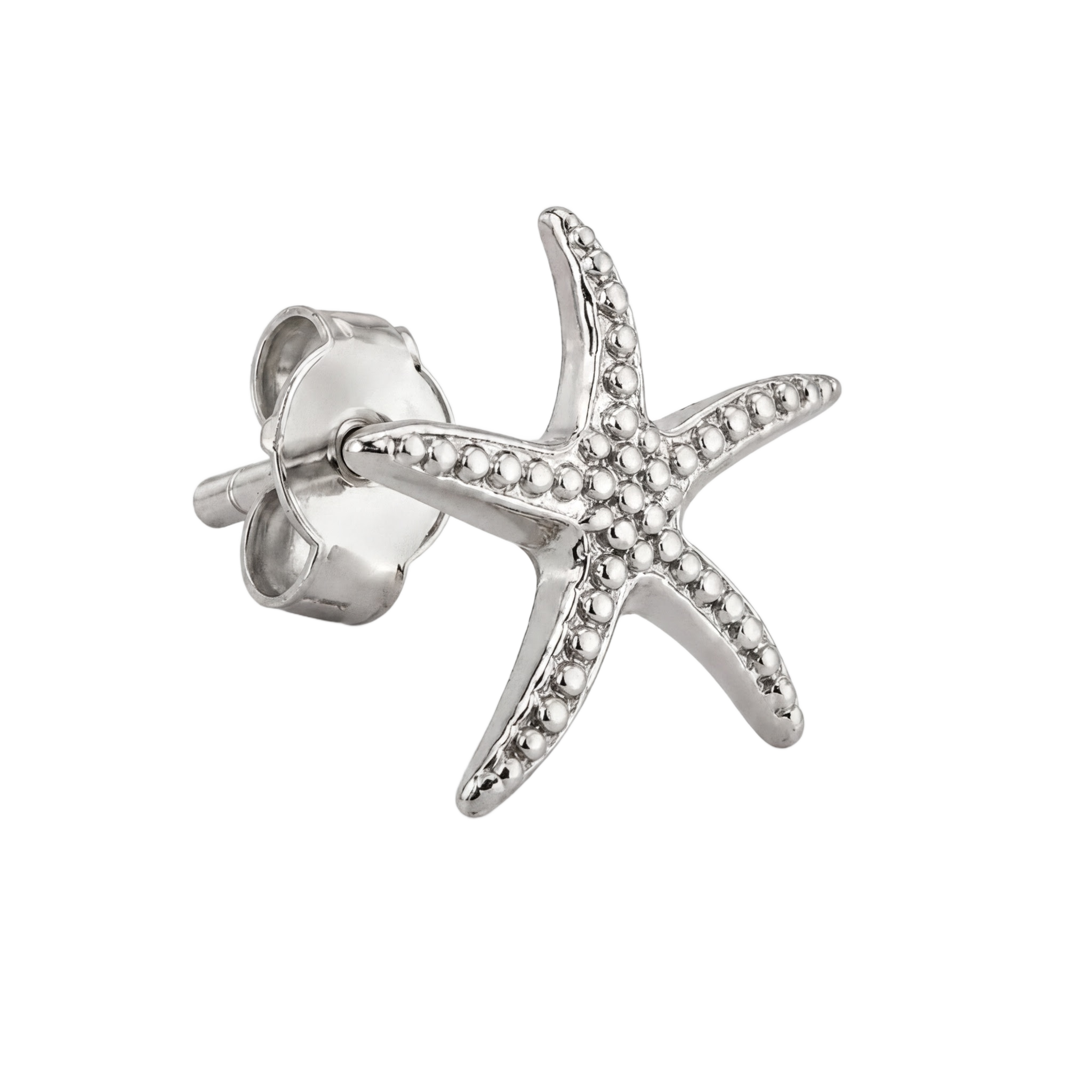 Starfish Studs · White Gold · Hero 3/3 BG Remove