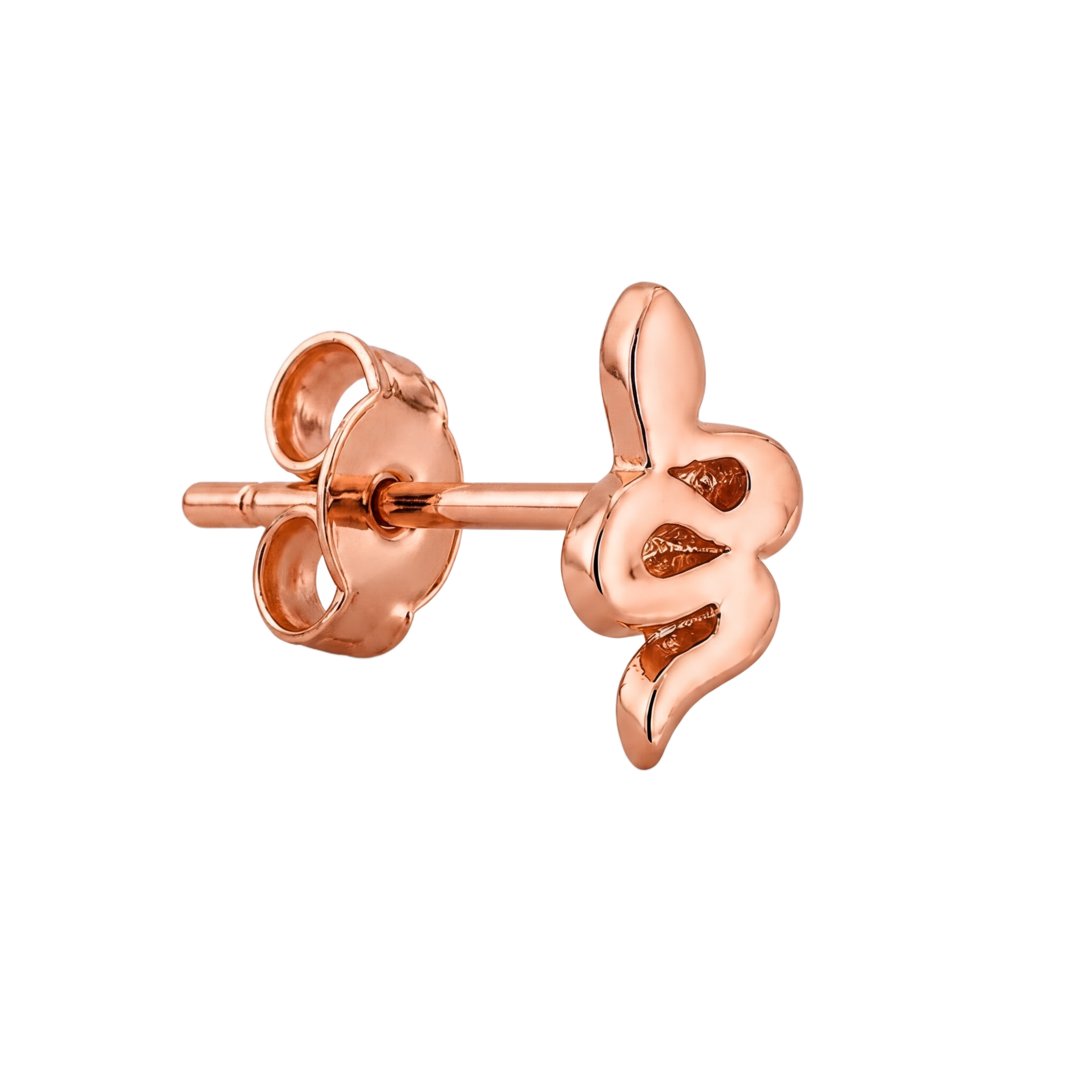 Serpent Studs · Rose Gold · Hero 3/3 BG Remove