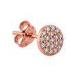 Pave Disc Studs · Rose Gold · Hero 3/3 BG Remove [mj-base:005-0049] [mj-variant:002] [mj-role:variant_main] [mj-rank:0]