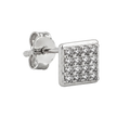 Pave Square Studs · White Gold · Hero 3/3 BG Remove [mj-base:005-0050] [mj-variant:003] [mj-role:variant_main] [mj-rank:0]