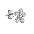 Textured Bloom Studs · White Gold · Hero 3/3 BG Remove [mj-base:005-0056] [mj-variant:003] [mj-role:variant_main] [mj-rank:0]