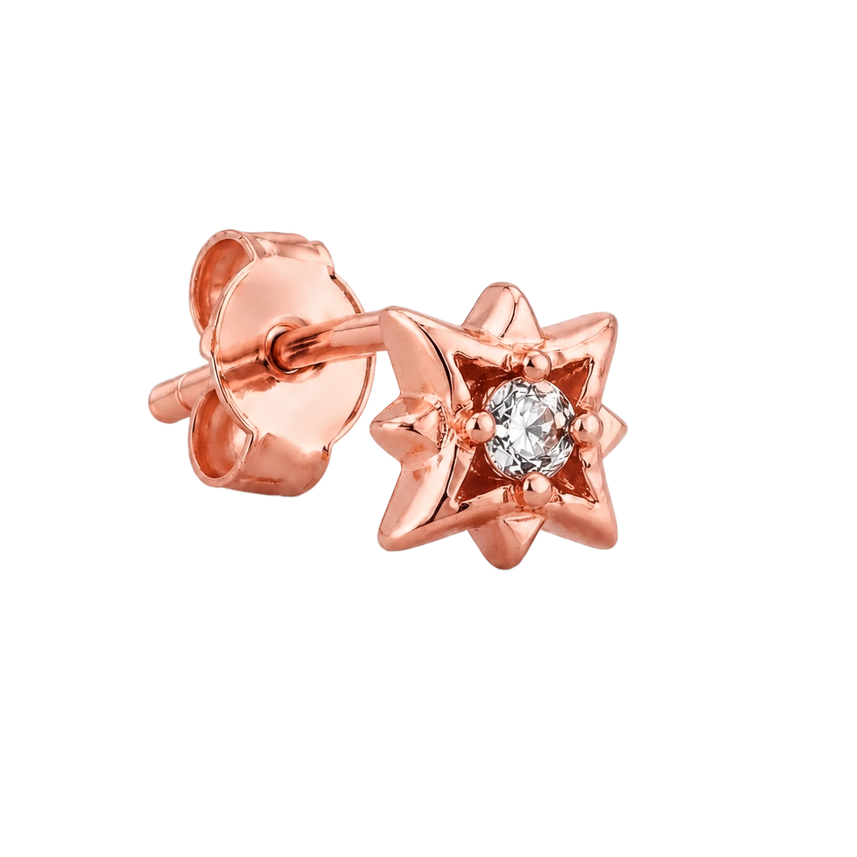 Star Studs · Rose Gold · Hero 3/3 BG Remove