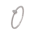 Beaded Heart Ring · White Gold · Hero 3/3 BG Remove [mj-base:004-0016] [mj-variant:003] [mj-role:variant_main] [mj-rank:0]