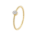 Beaded Oval Cluster Ring · Yellow Gold · Hero 3/3 BG Remove [mj-base:004-0024] [mj-variant:001] [mj-role:variant_main] [mj-rank:0]