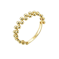 Beaded Band Ring · Yellow Gold · Hero 3/3 BG Remove [mj-base:004-0025] [mj-variant:001] [mj-role:variant_main] [mj-rank:0]