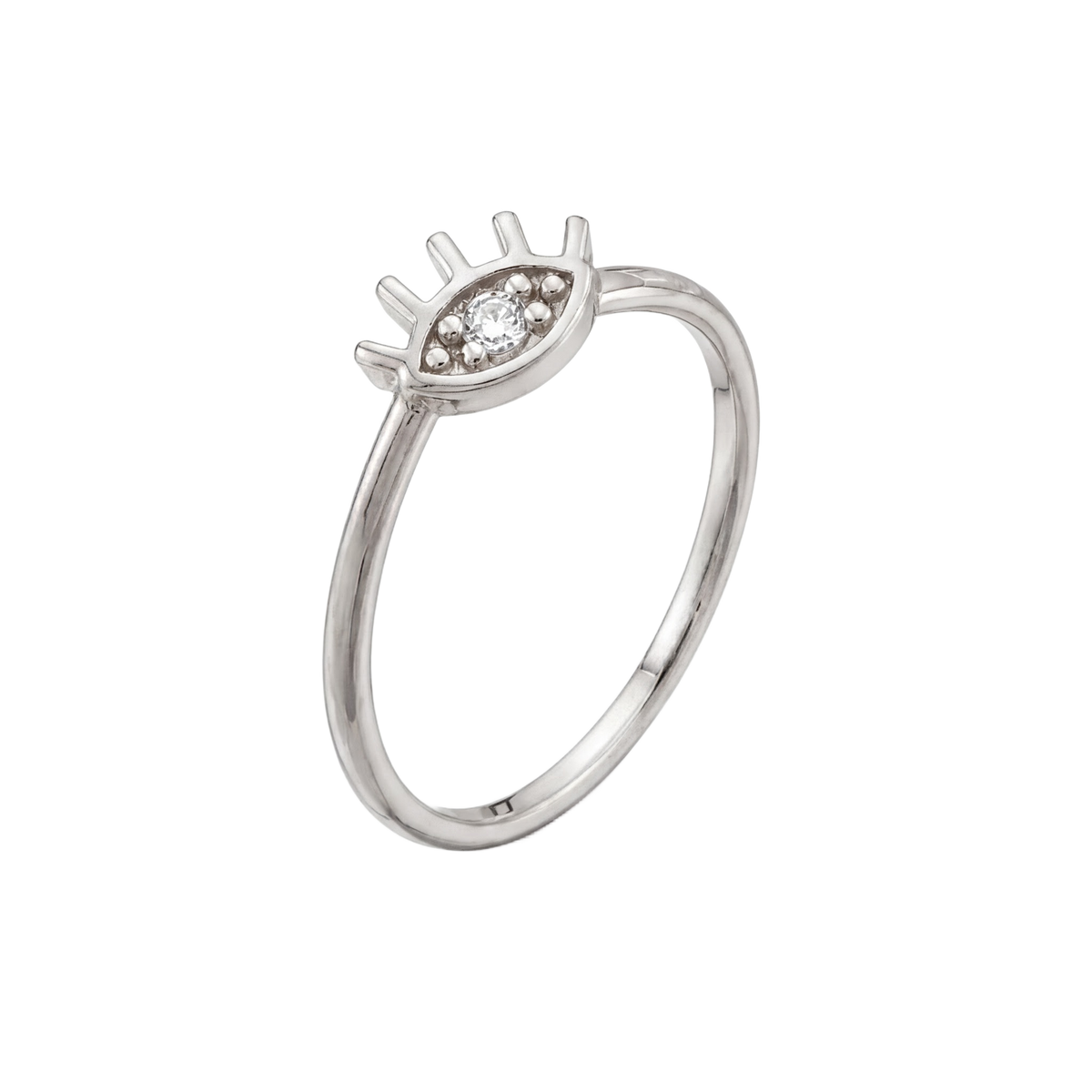Evil Eye Ring · White Gold · Hero 3/3 BG Remove