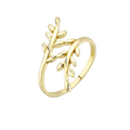 Leaf Vine Ring · Yellow Gold · Hero 3/3 BG Remove [mj-base:004-0041] [mj-variant:001] [mj-role:variant_main] [mj-rank:0]