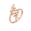 Leaf Vine Ring · Rose Gold · Hero 3/3 BG Remove [mj-base:004-0041] [mj-variant:002] [mj-role:variant_main] [mj-rank:0]