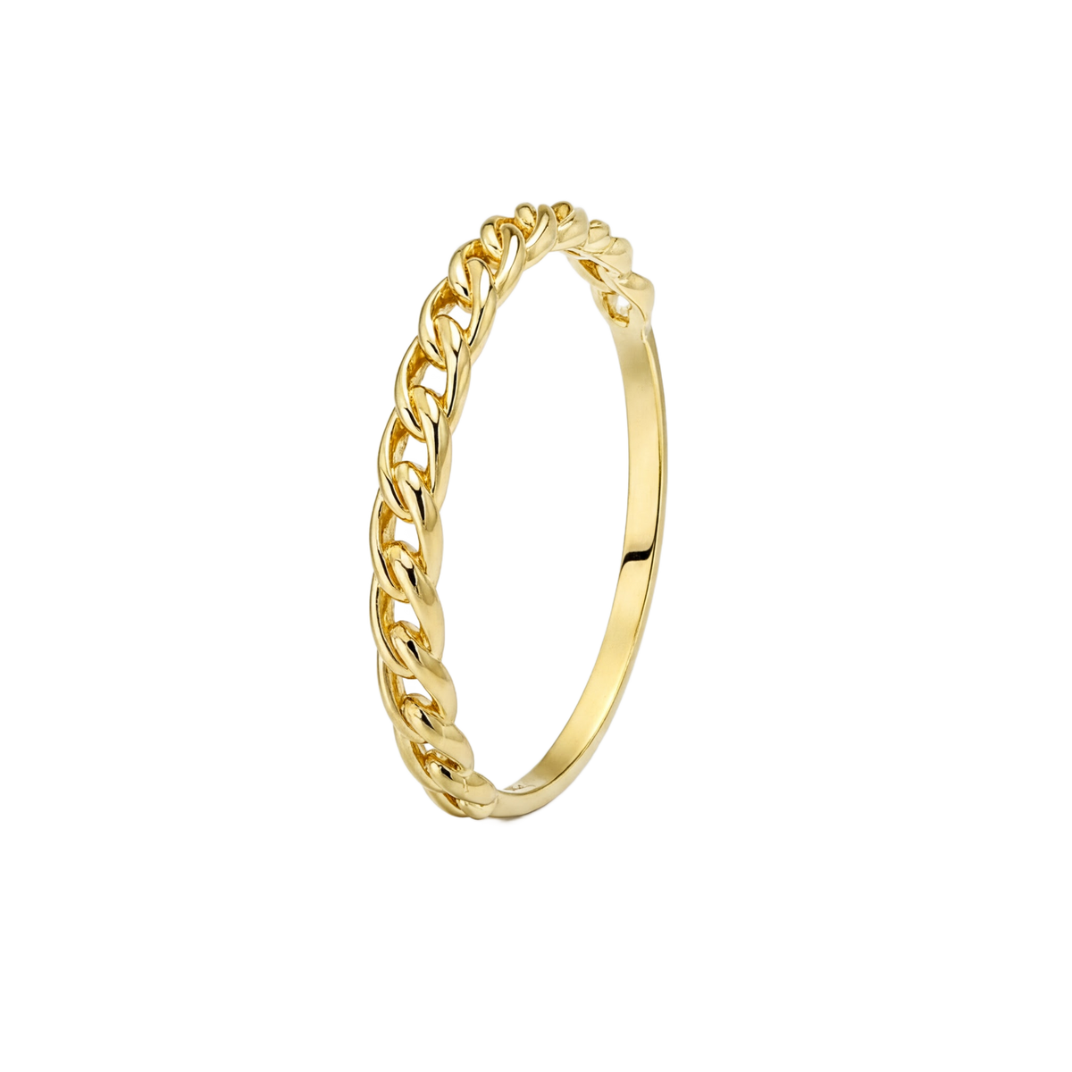 Braided Band Ring · Yellow Gold · Hero 3/3 BG Remove
