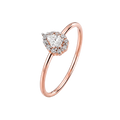 Dew Drop Halo Ring · Rose Gold · Hero 3/3 BG Remove [mj-base:004-0063] [mj-variant:002] [mj-role:variant_main] [mj-rank:0]