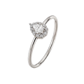 Dew Drop Halo Ring · White Gold · Hero 3/3 BG Remove [mj-base:004-0063] [mj-variant:003] [mj-role:variant_main] [mj-rank:0]