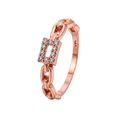 Linked Pave Ring · Rose Gold · Hero 3/3 BG Remove [mj-base:004-0083] [mj-variant:002] [mj-role:variant_main] [mj-rank:0]