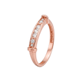 Bar Pave Ring · Rose Gold · Hero 3/3 BG Remove [mj-base:004-0090] [mj-variant:002] [mj-role:variant_main] [mj-rank:0]