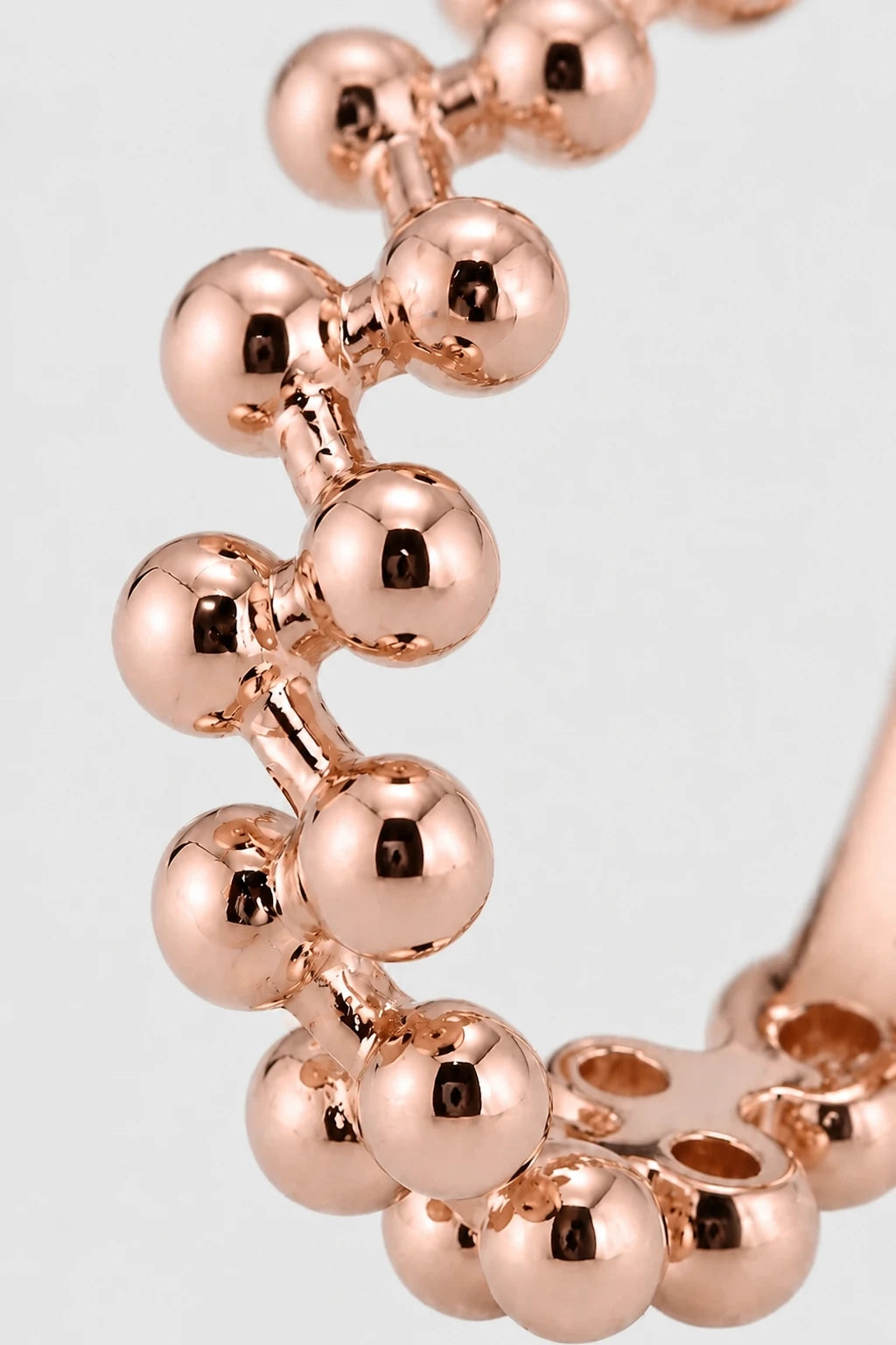 Beaded Band Ring · Rose Gold · Setup 2